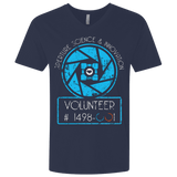 T-Shirts Midnight Navy / X-Small Aperture Volunteer Men's Premium V-Neck