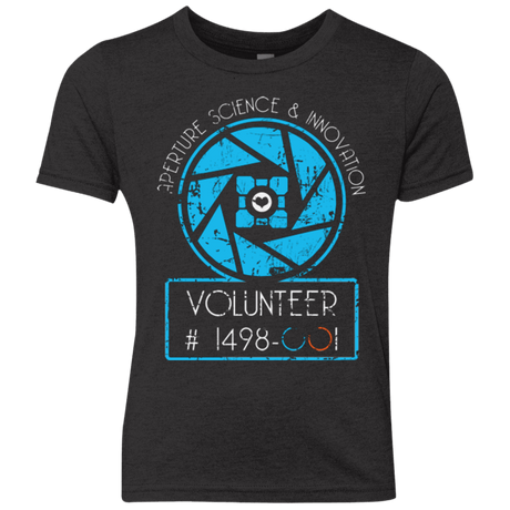 T-Shirts Vintage Black / YXS Aperture Volunteer Youth Triblend T-Shirt