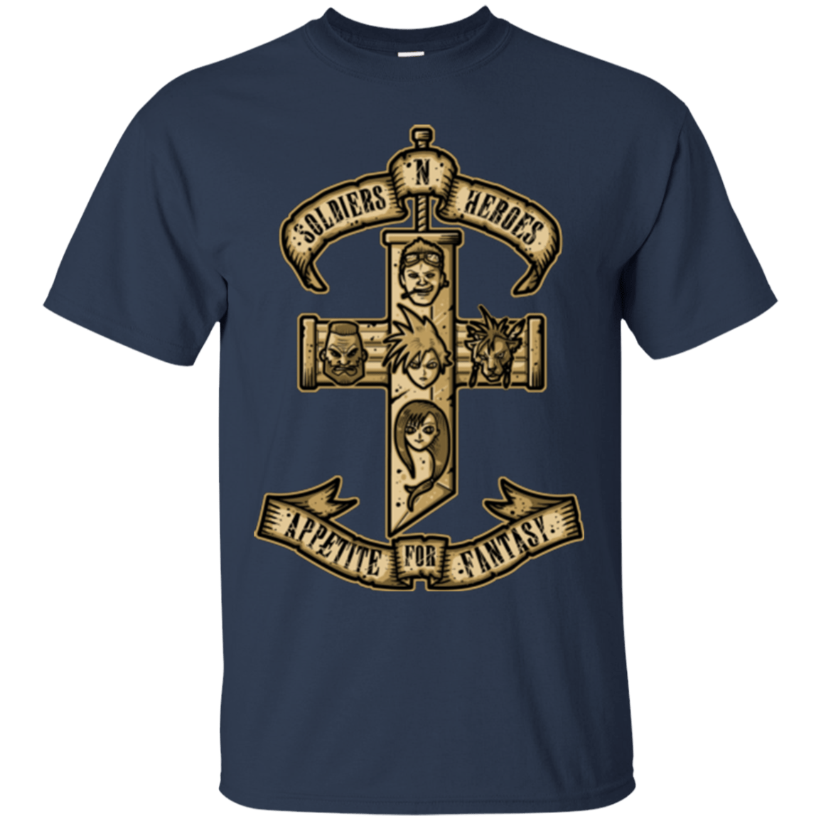 T-Shirts Navy / Small APPETITE FOR FANTASY T-Shirt