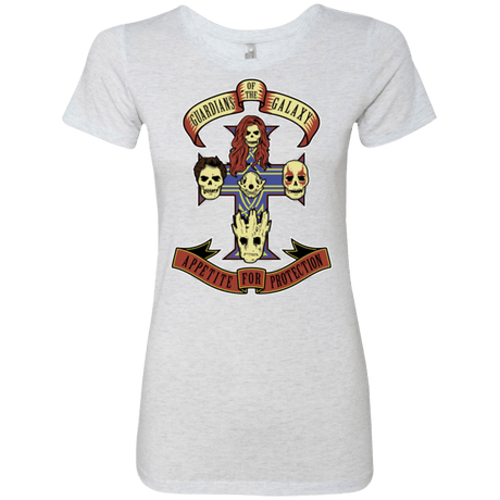 T-Shirts Heather White / Small Appetite for Protection Women's Triblend T-Shirt
