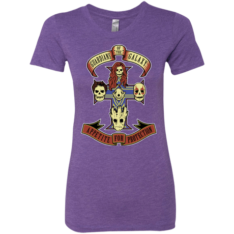 T-Shirts Purple Rush / Small Appetite for Protection Women's Triblend T-Shirt