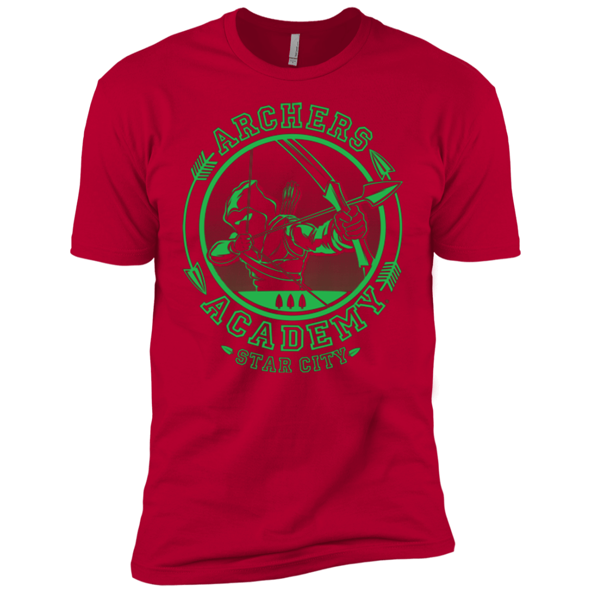 T-Shirts Red / YXS ARCHERS ACADEMY Boys Premium T-Shirt