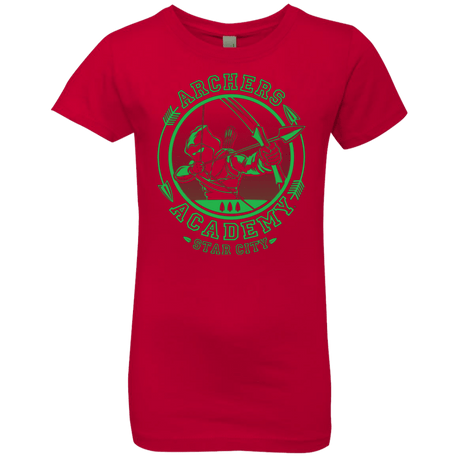 T-Shirts Red / YXS ARCHERS ACADEMY Girls Premium T-Shirt