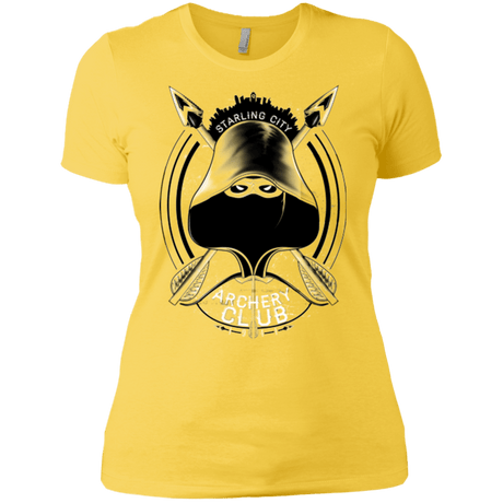 T-Shirts Vibrant Yellow / X-Small Archery Club Women's Premium T-Shirt
