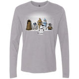 T-Shirts Heather Grey / Small Are These Droids Men's Premium Long Sleeve