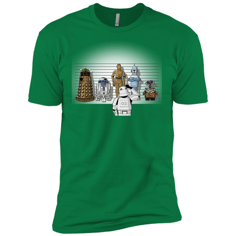 T-Shirts Kelly Green / X-Small Are These Droids Men's Premium T-Shirt