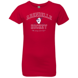T-Shirts Red / YXS Arendelle University Girls Premium T-Shirt