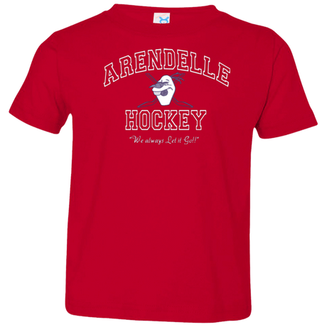 T-Shirts Red / 2T Arendelle University Toddler Premium T-Shirt