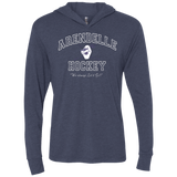 T-Shirts Vintage Navy / X-Small Arendelle University Triblend Long Sleeve Hoodie Tee