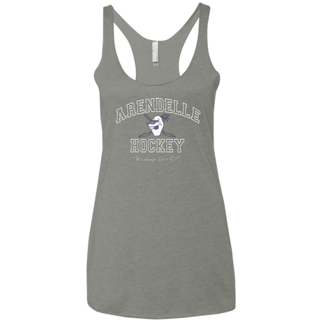 T-Shirts Venetian Grey / X-Small Arendelle University Women's Triblend Racerback Tank