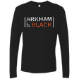 T-Shirts Black / Small Arkham Black Men's Premium Long Sleeve
