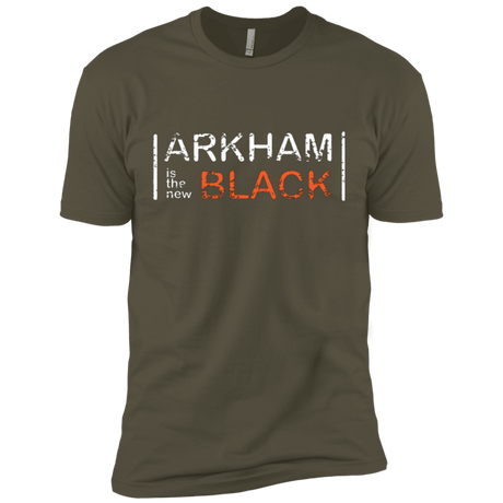 T-Shirts Military Green / X-Small Arkham Black Men's Premium T-Shirt