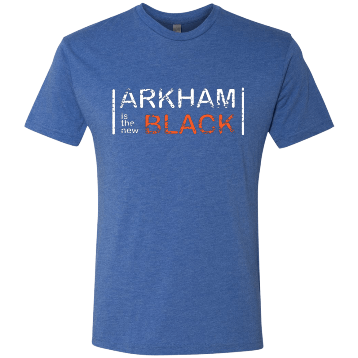 T-Shirts Vintage Royal / Small Arkham Black Men's Triblend T-Shirt