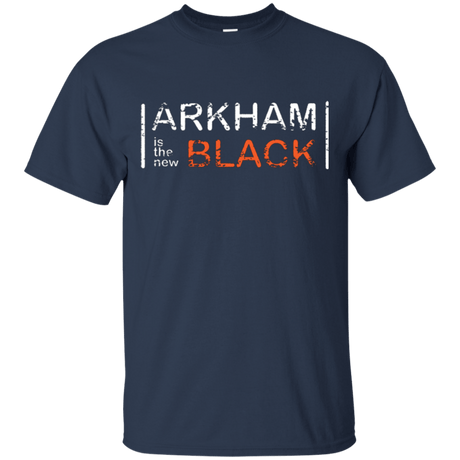 T-Shirts Navy / Small Arkham Black T-Shirt