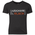 T-Shirts Vintage Black / YXS Arkham Black Youth Triblend T-Shirt