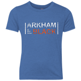 T-Shirts Vintage Royal / YXS Arkham Black Youth Triblend T-Shirt