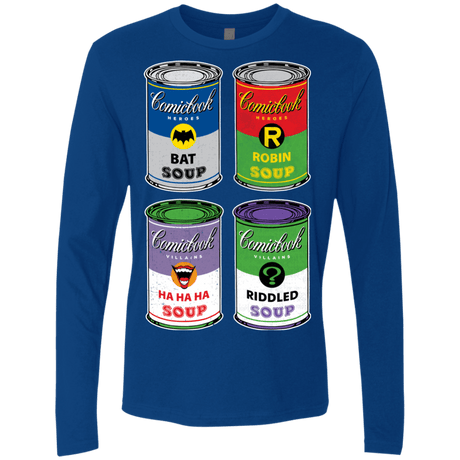 T-Shirts Royal / Small Arkham Soup Men's Premium Long Sleeve