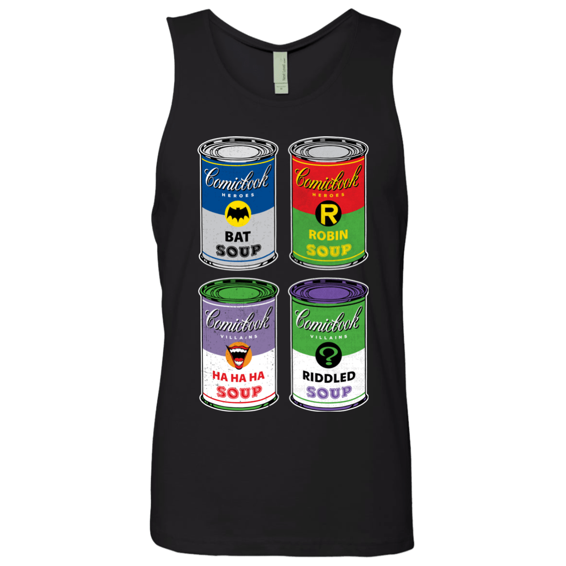 T-Shirts Black / Small Arkham Soup Men's Premium Tank Top