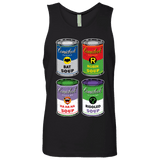 T-Shirts Black / Small Arkham Soup Men's Premium Tank Top