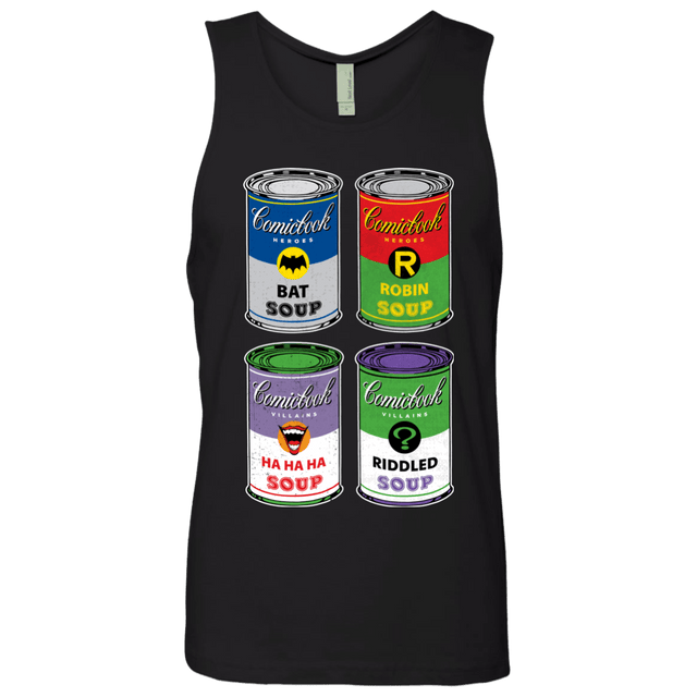 T-Shirts Black / Small Arkham Soup Men's Premium Tank Top