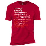 T-Shirts Red / YXS Aryas Kill List Boys Premium T-Shirt