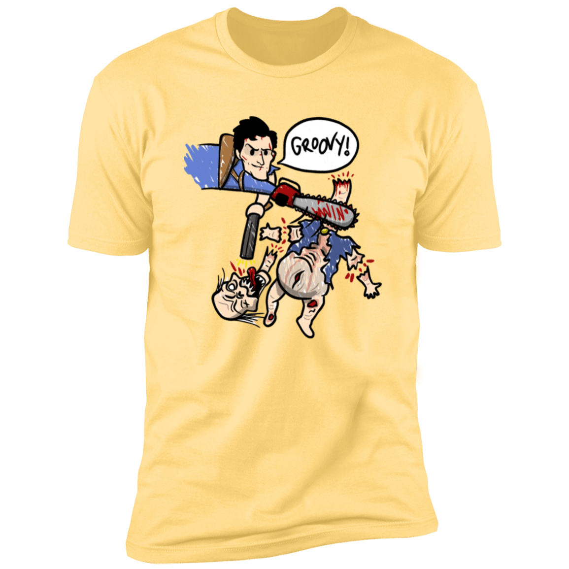 T-Shirts Banana Cream / S Ash Rules Men's Premium T-Shirt