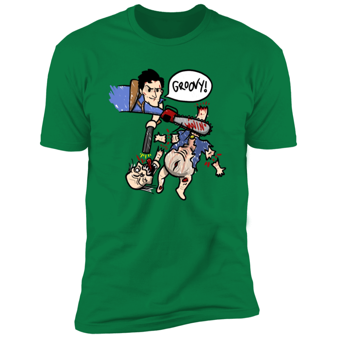 T-Shirts Kelly Green / S Ash Rules Men's Premium T-Shirt