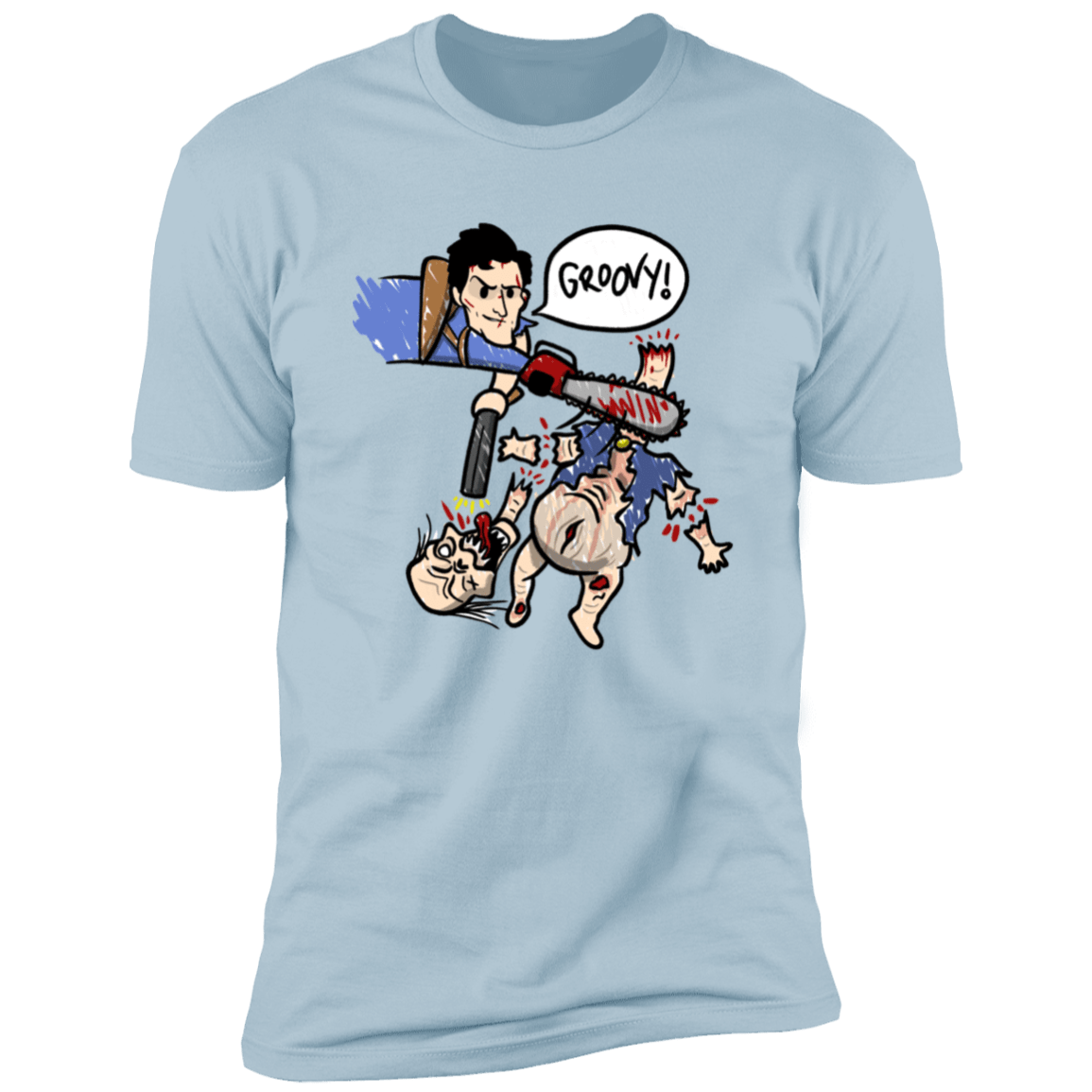 T-Shirts Light Blue / S Ash Rules Men's Premium T-Shirt