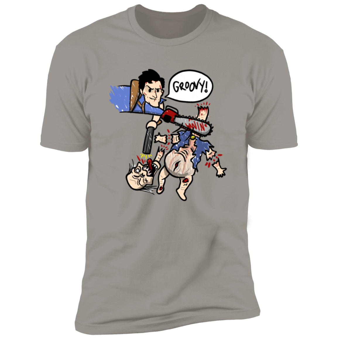 T-Shirts Light Grey / S Ash Rules Men's Premium T-Shirt