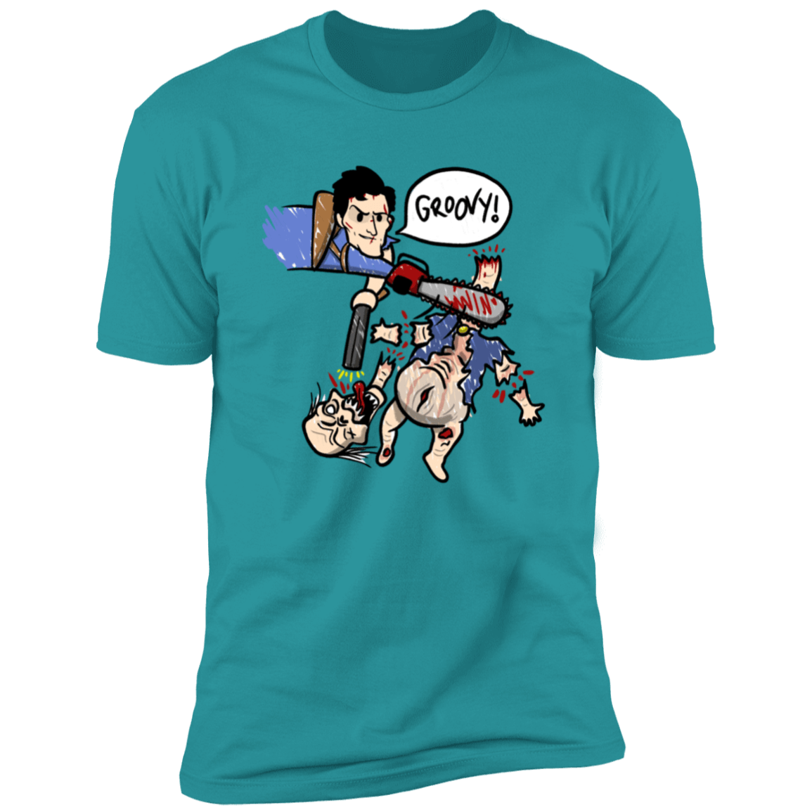 T-Shirts Tahiti Blue / S Ash Rules Men's Premium T-Shirt