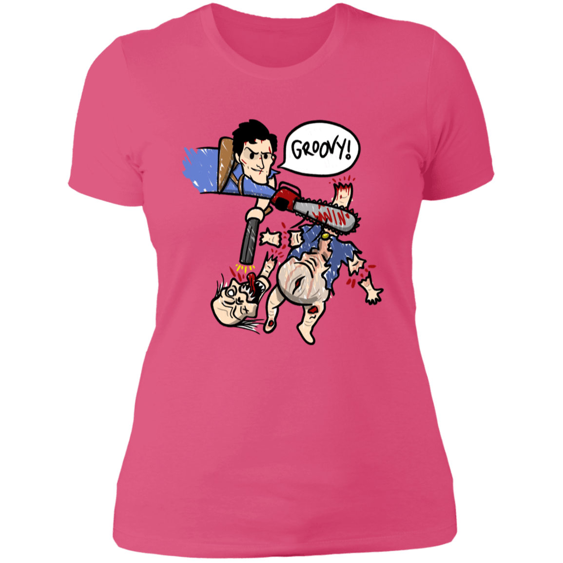 T-Shirts Hot Pink / S Ash Rules Women's Premium T-Shirt