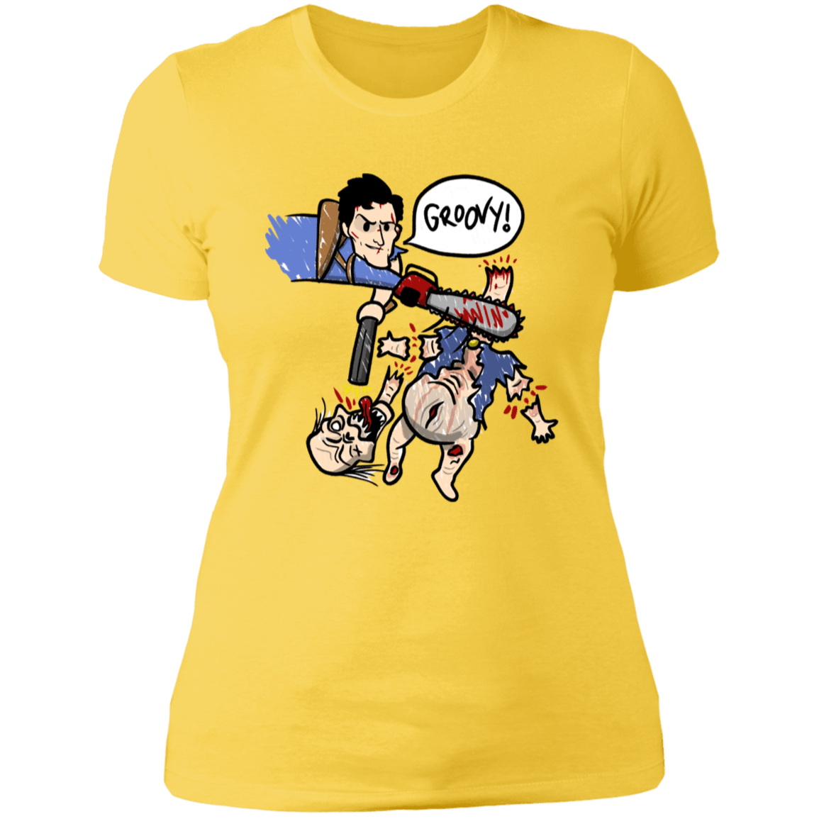 T-Shirts Vibrant Yellow / S Ash Rules Women's Premium T-Shirt