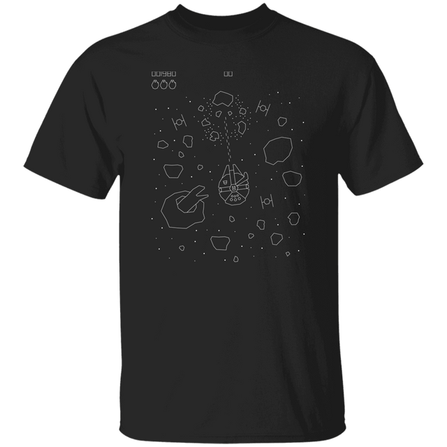 T-Shirts Black / S Asteroid Fields T-Shirt