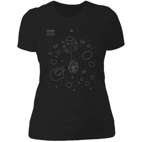 T-Shirts Black / X-Small Asteroid Fields Women's Premium T-Shirt