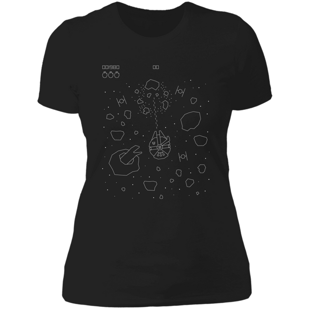 T-Shirts Black / X-Small Asteroid Fields Women's Premium T-Shirt