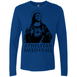 T-Shirts Royal / Small Athelstan saves Men's Premium Long Sleeve