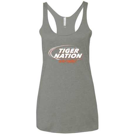 T-Shirts Venetian Grey / X-Small Auburn Dilly Dilly Women's Triblend Racerback Tank