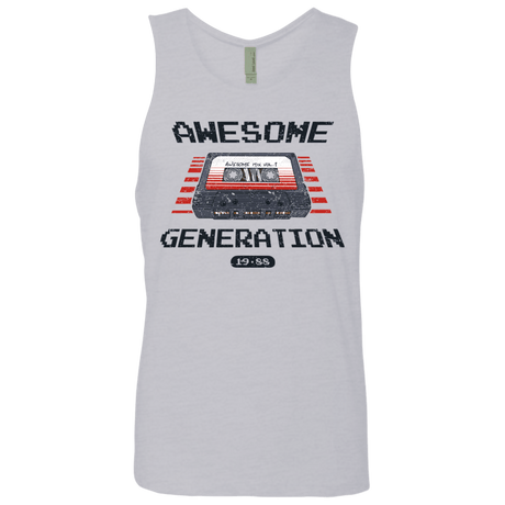 T-Shirts Heather Grey / Small Awesome Generation Men's Premium Tank Top