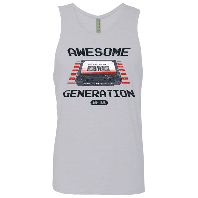T-Shirts Heather Grey / Small Awesome Generation Men's Premium Tank Top