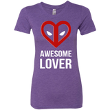 T-Shirts Purple Rush / Small Awesome lover Women's Triblend T-Shirt