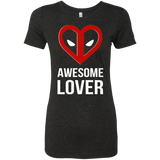 T-Shirts Vintage Black / Small Awesome lover Women's Triblend T-Shirt