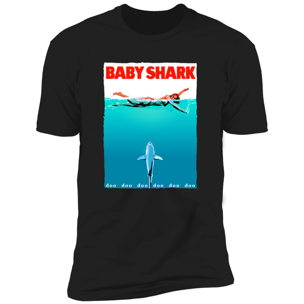 T-Shirts Black / S Baby Shark Men's Premium T-Shirt