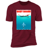 T-Shirts Cardinal / S Baby Shark Men's Premium T-Shirt