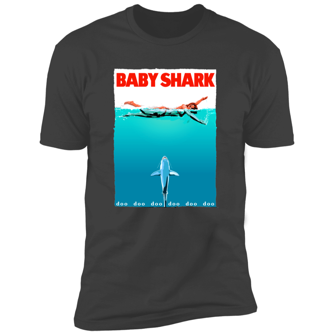 T-Shirts Heavy Metal / S Baby Shark Men's Premium T-Shirt