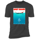 T-Shirts Heavy Metal / S Baby Shark Men's Premium T-Shirt