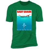 T-Shirts Kelly Green / S Baby Shark Men's Premium T-Shirt