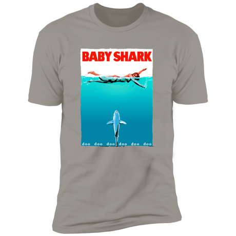 T-Shirts Light Grey / S Baby Shark Men's Premium T-Shirt