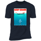 T-Shirts Midnight Navy / S Baby Shark Men's Premium T-Shirt