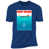 T-Shirts Royal / S Baby Shark Men's Premium T-Shirt
