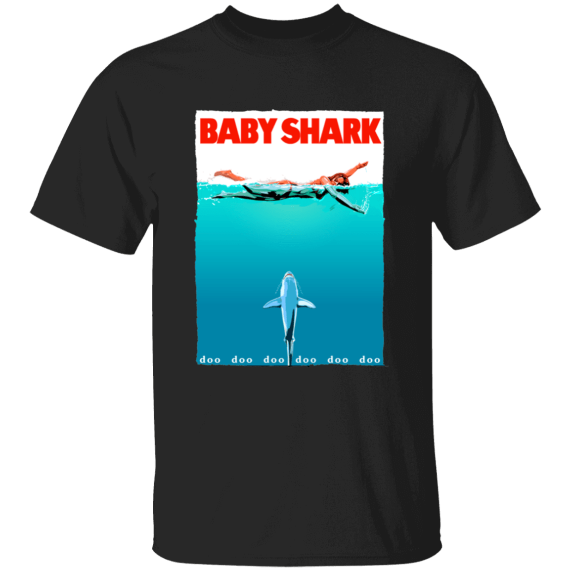 T-Shirts Black / YXS Baby Shark Youth T-Shirt